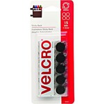 Velcro Velcro Tape, 5/8'' Coins 15 per pack, Black