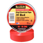Scotch 3m Tape Electrical Red 3/4Inx66Ft