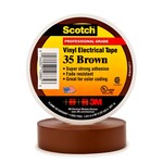 Scotch 3m Tape Electrical Brown  3/4Inx66Ft