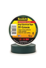 Scotch 3m Tape  Electrical Green  3/4Inx66Ft