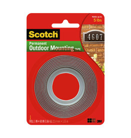Scotch 3m 4011 Exterior Mounting Tape1X60In