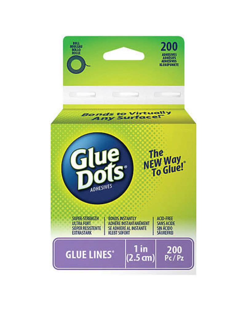 Glue Dots Glue Lines, 1" Glue Lines