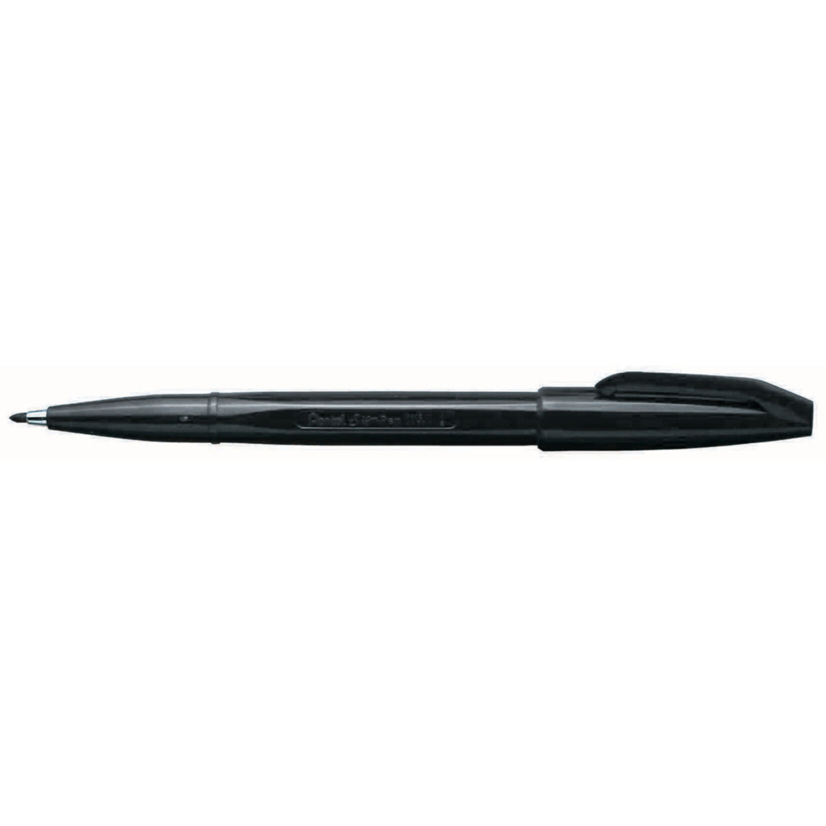 Pentel Fiber Tip Sign Pen Black
