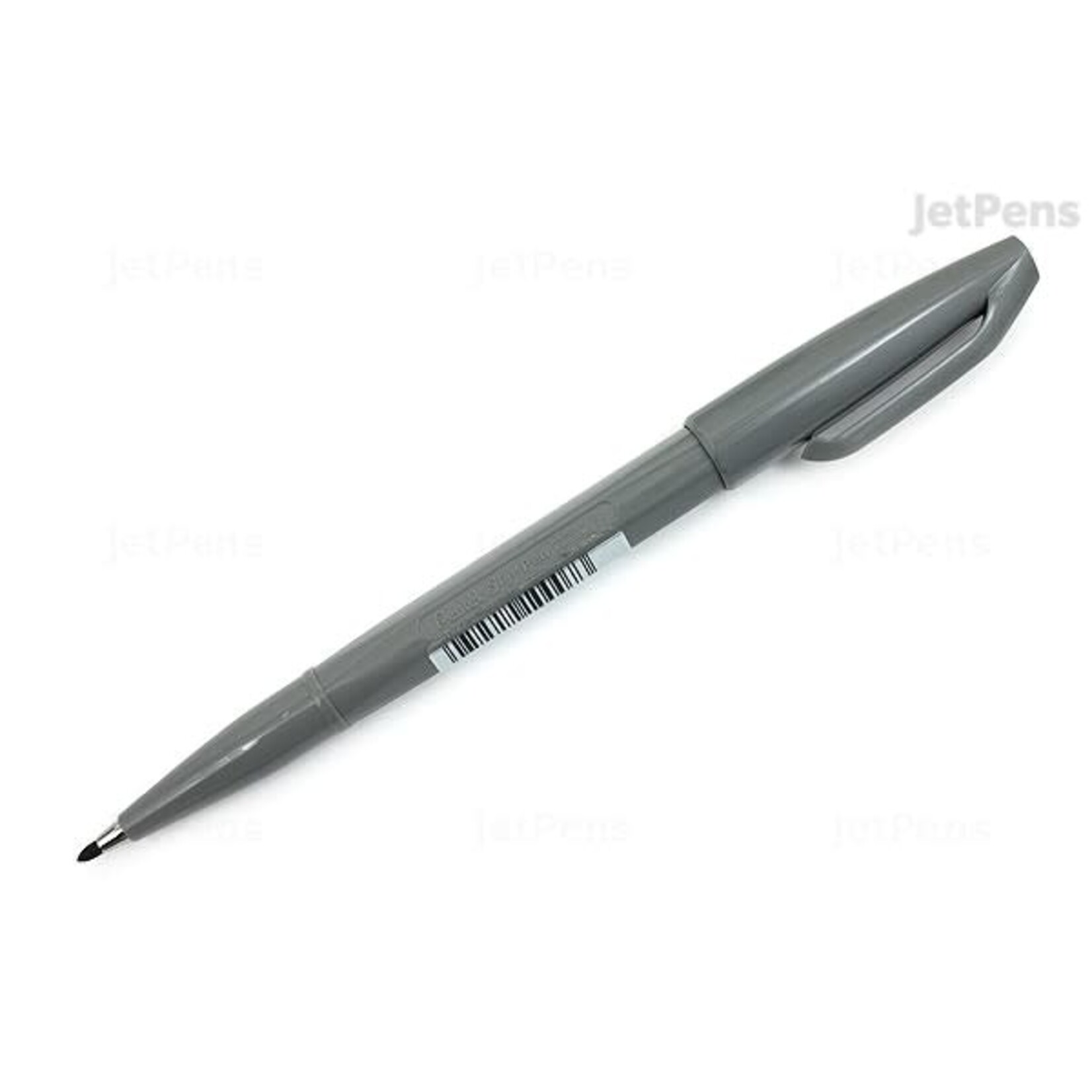 Pentel Fiber Tip Sign Pen Gray
