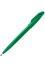 Pentel Fiber Tip Sign Pen Green
