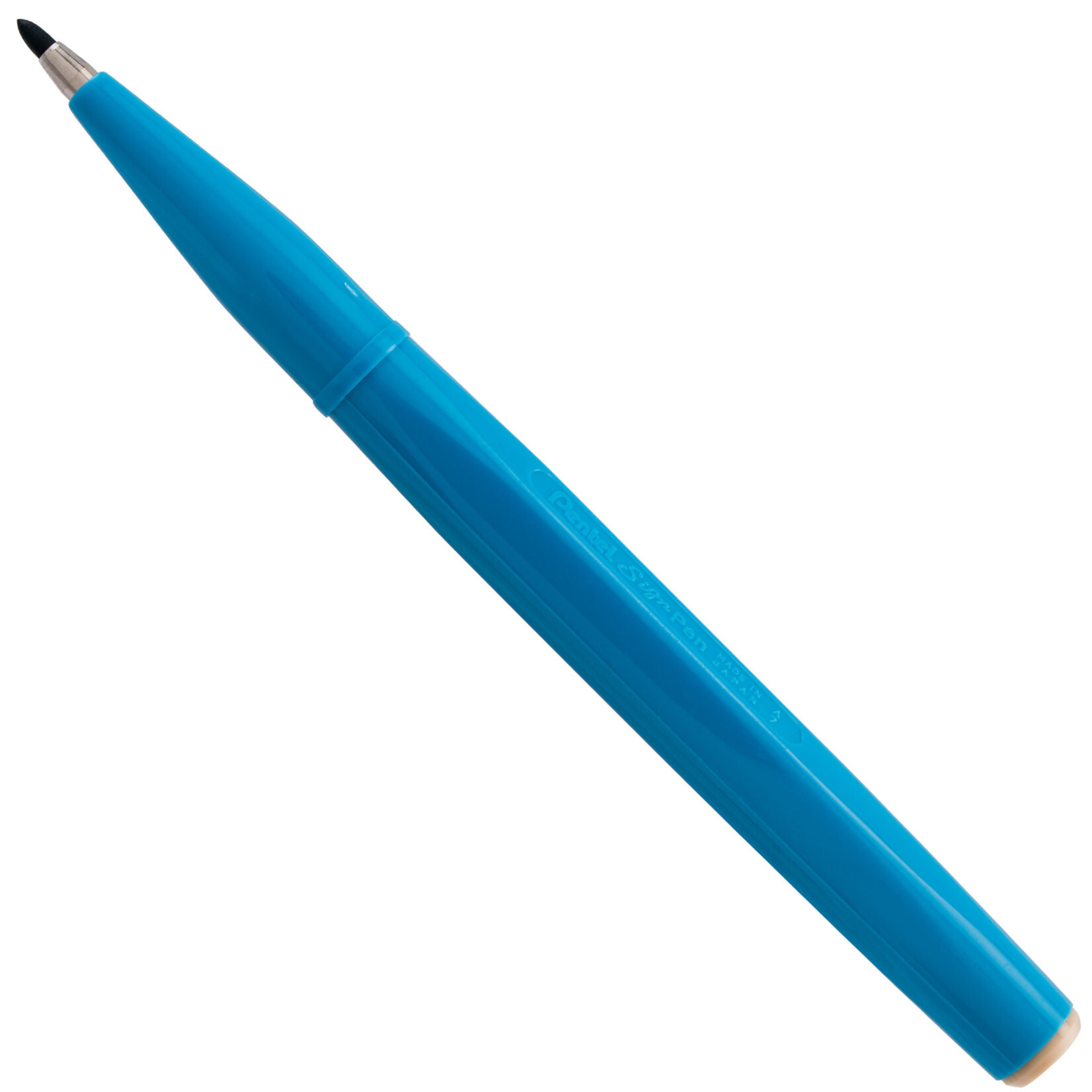 Pentel Fiber Tip Sign Pen Sky Blue