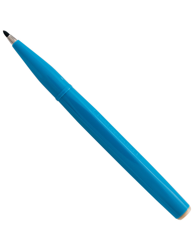 Pentel Fiber Tip Sign Pen Sky Blue - MICA Store