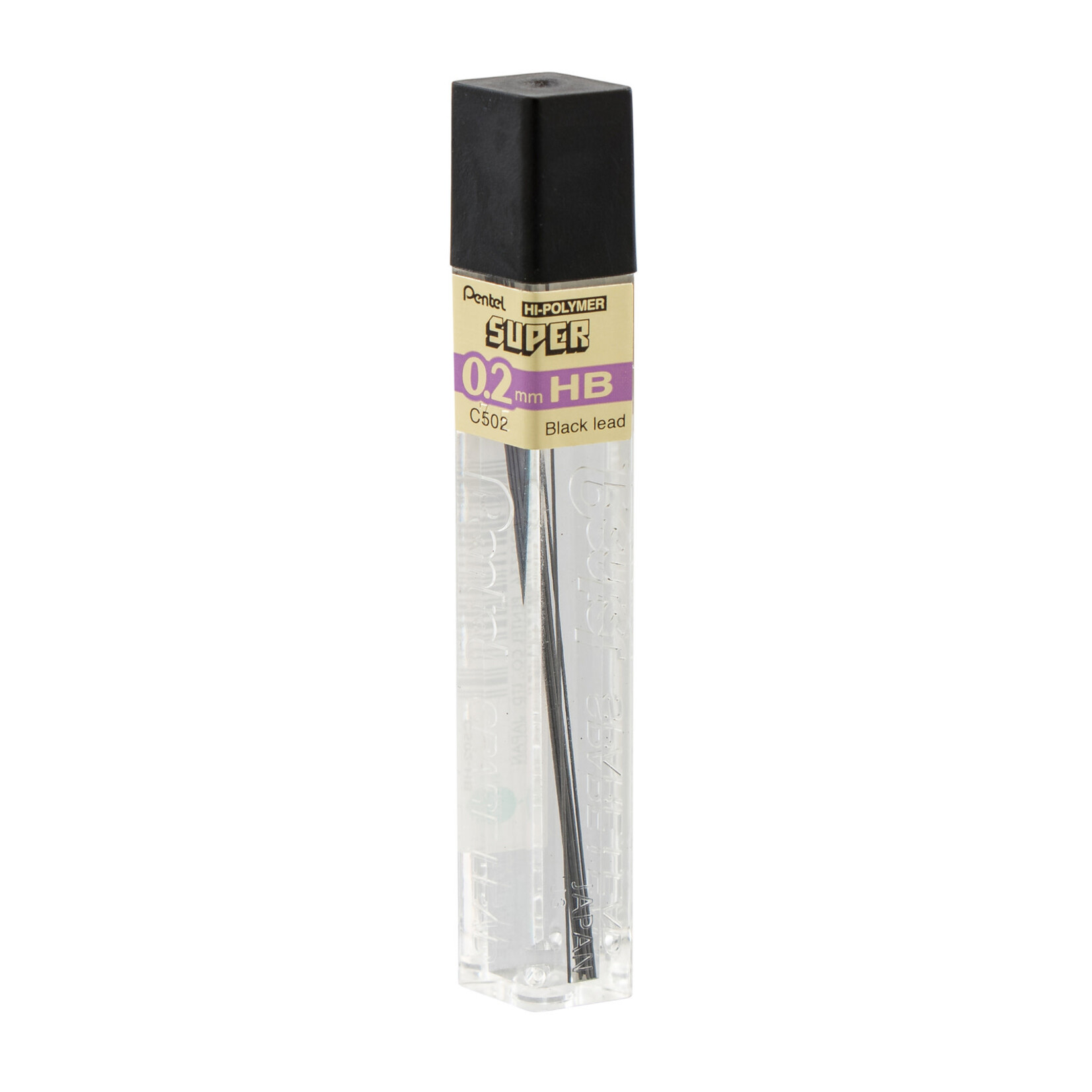 Pentel Lead Mechanical Pencil .2mm Hb (12/Tube)