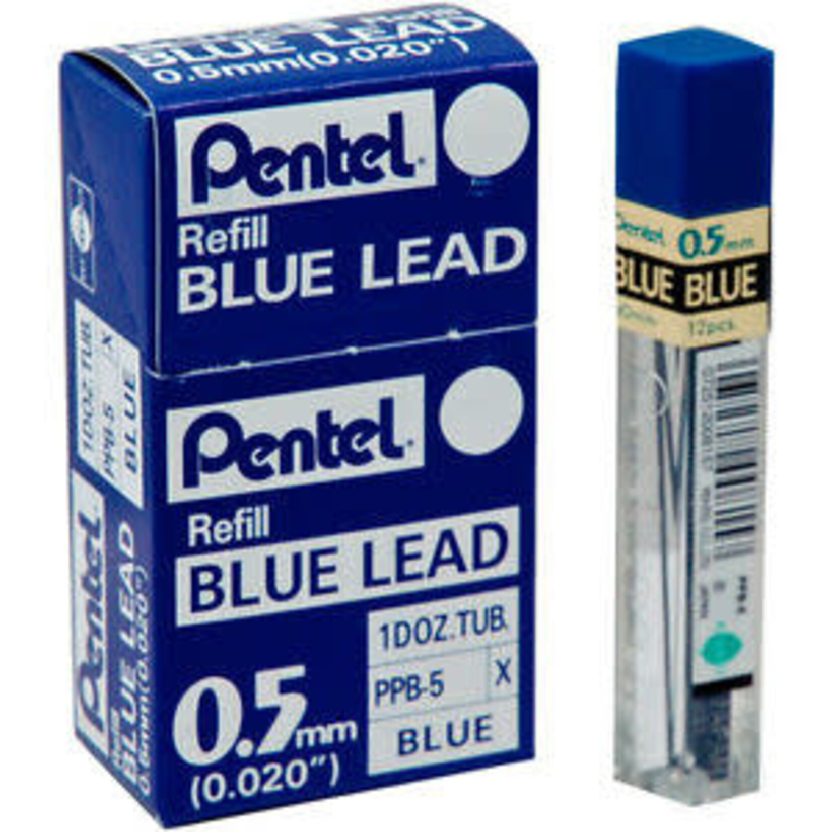 Pentel Lead Mechanical Pencil .5Mm Blue (12/Tube)