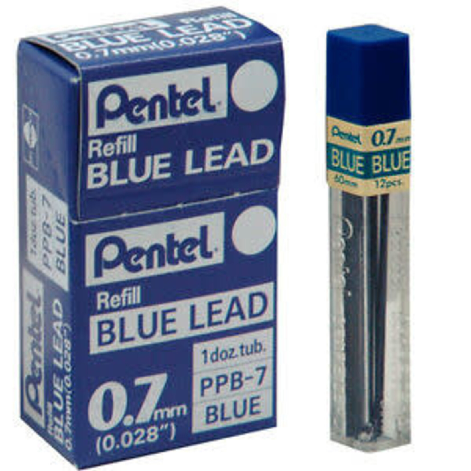 Pentel Lead Mechanical Pencil .7Mm Blue (12/Tube)