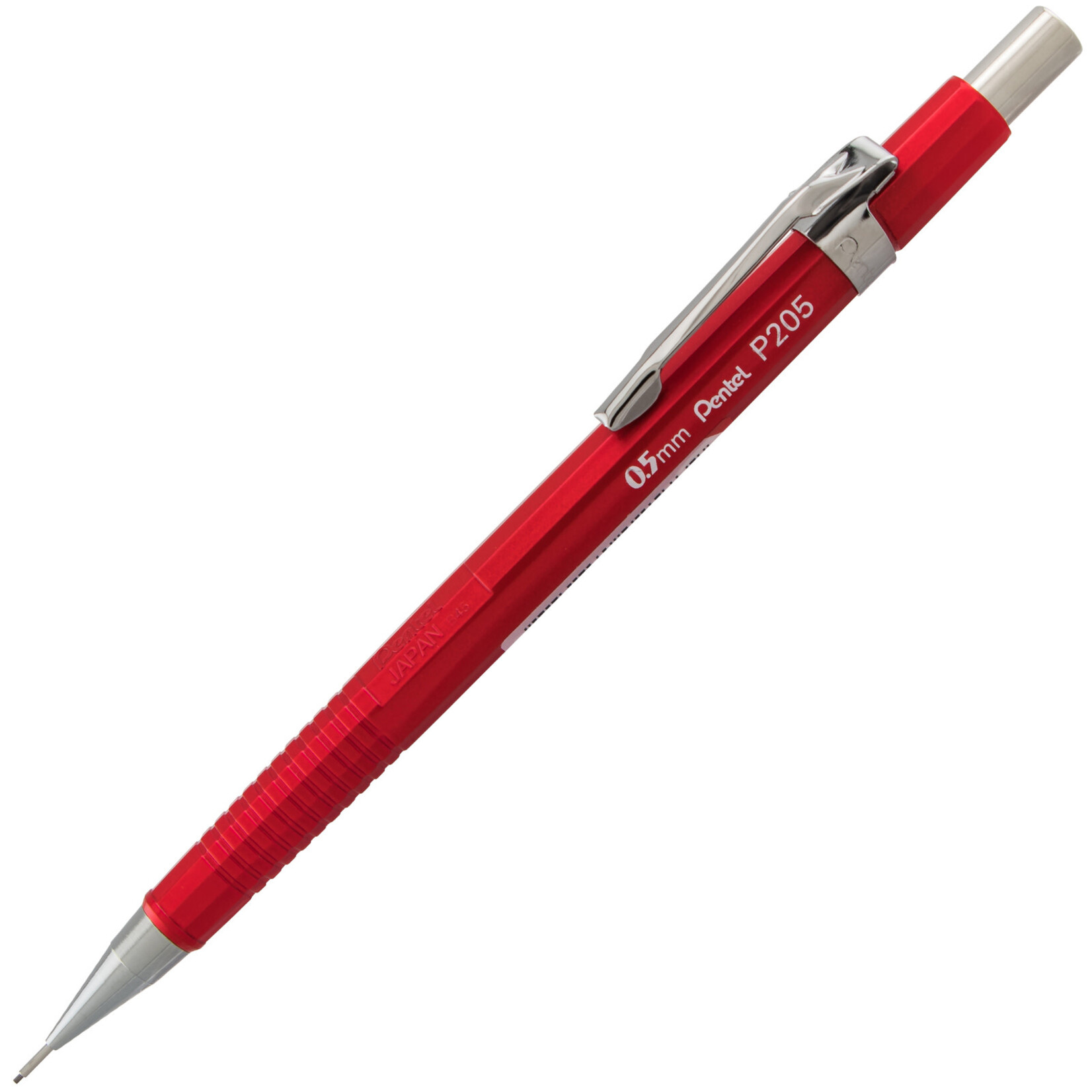 Pentel Sharp Mechanical Pencil .5mm Metallic Red