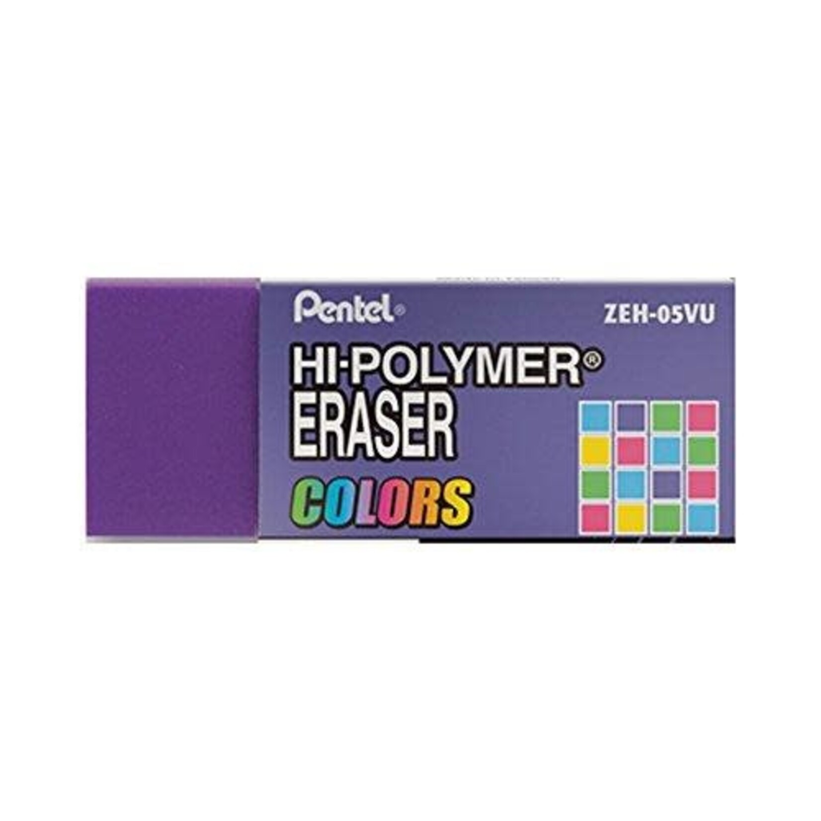 Pentel Eraser Hi-Poly Purple
