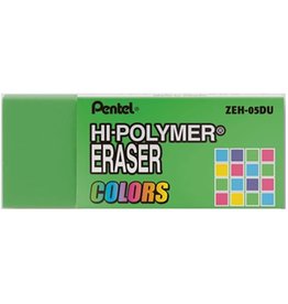 Pentel Eraser Hi-Poly Green