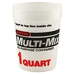 Multi Mix Multi-Mix Plastic Tub 1Qt