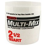 Multi Mix Multi-Mix Plastic Tub 2.5Qt