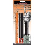 General Pencil Charcoal Drawing Assortment, 11 Pieces