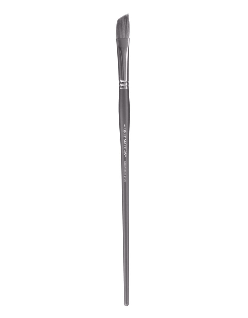 Jack Richeson Grey Matters Long Handle Oil Angle 8