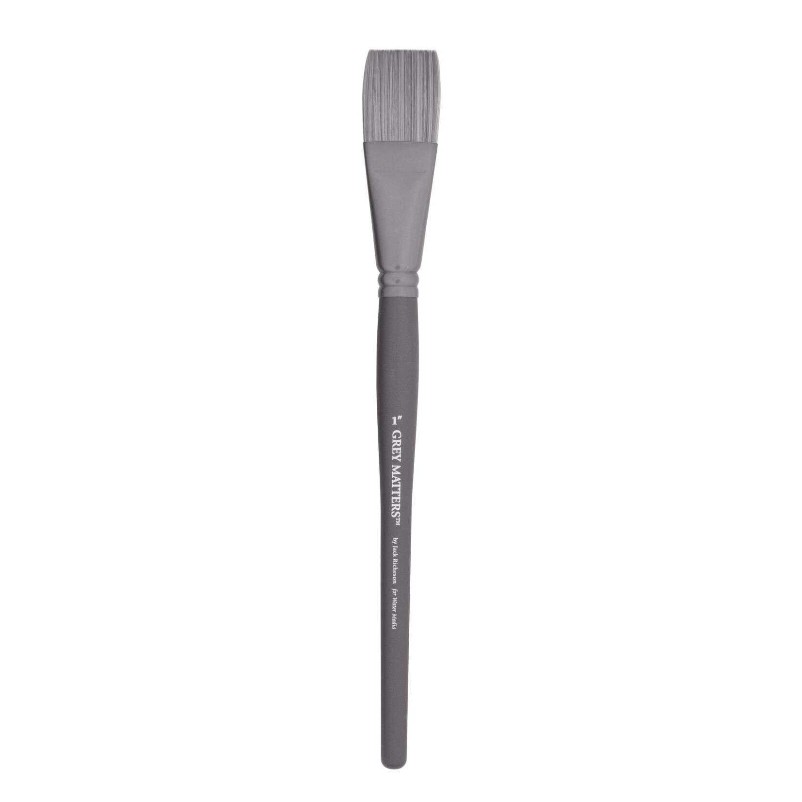 Jack Richeson Grey Matters Short Handle  Flat 1 in