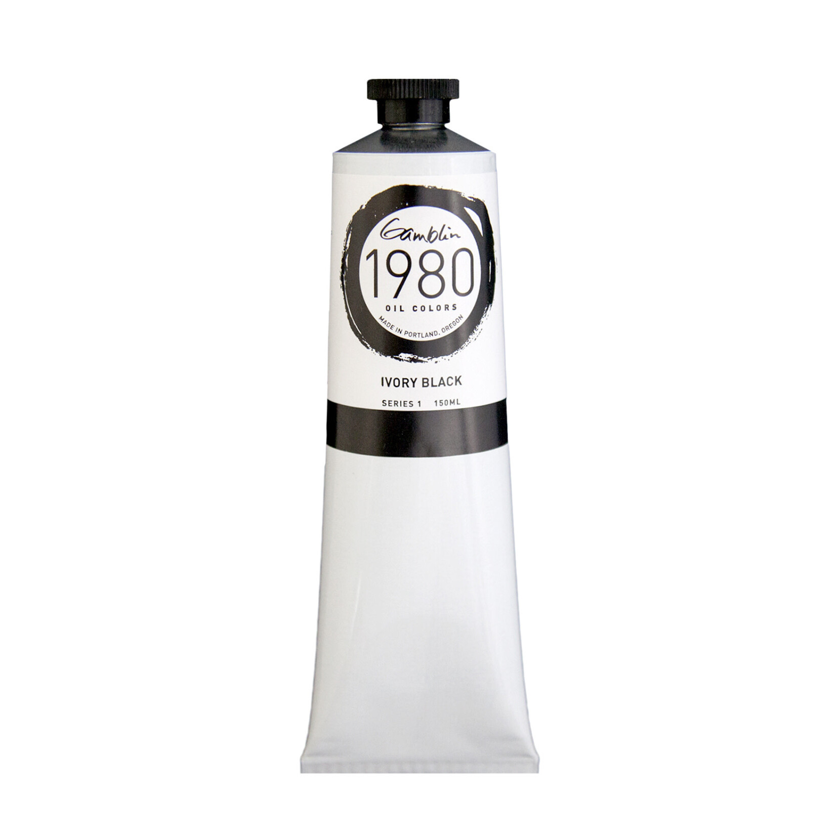 Gamblin 1980 Oil 150Ml Ivory Black S1