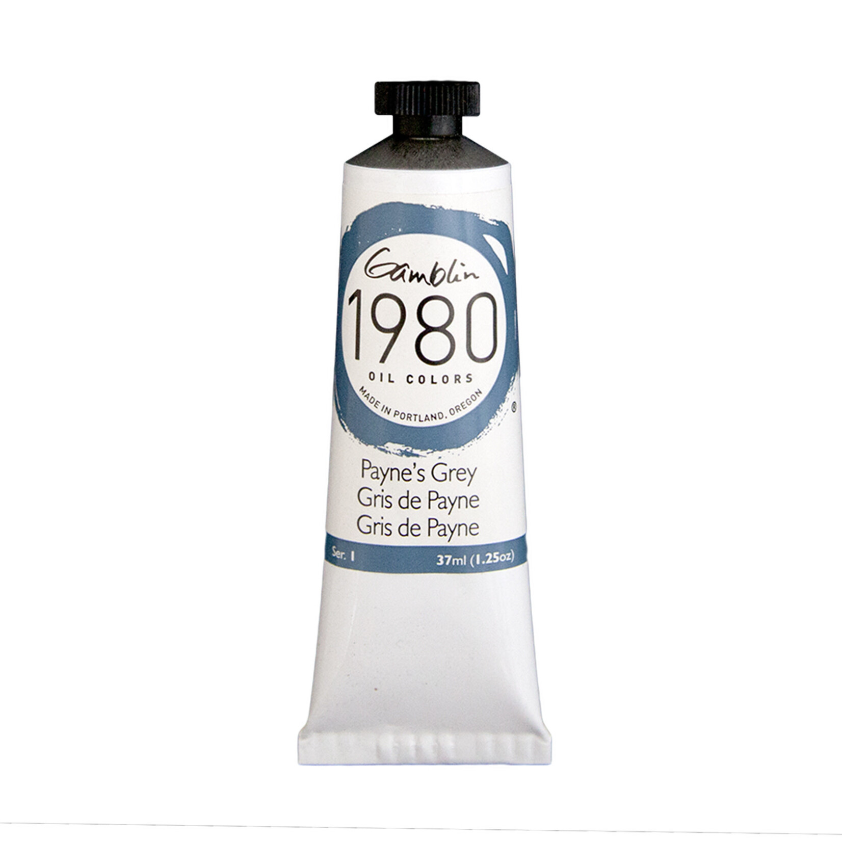Gamblin 1980 Oil 37Ml Paynes Gray S1