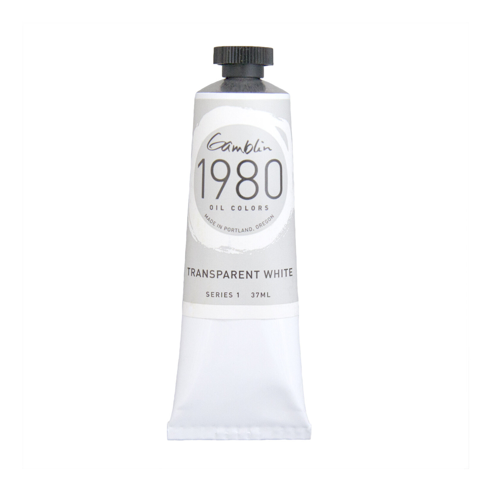 Gamblin 1980 Oil 37Ml S1 Transparent White