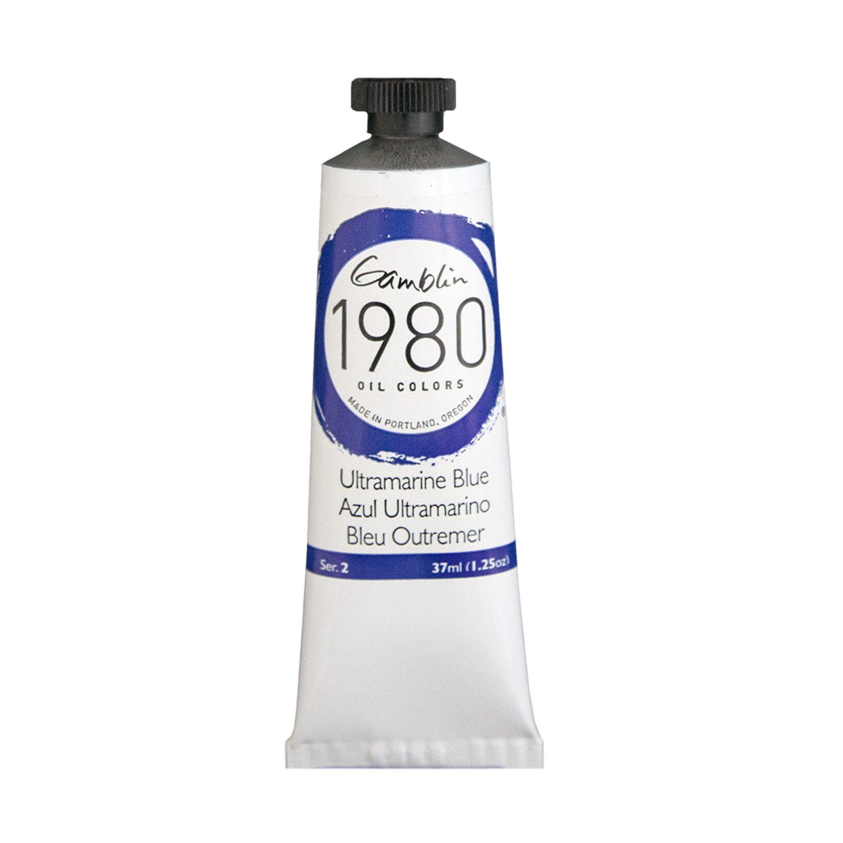 Gamblin 1980 Oil 37Ml S2 Ultramarine Blue