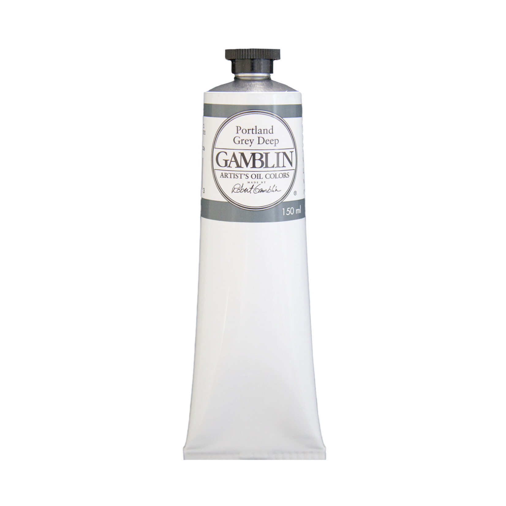 Gamblin Art Oil 150 ml Portland Grey Deep