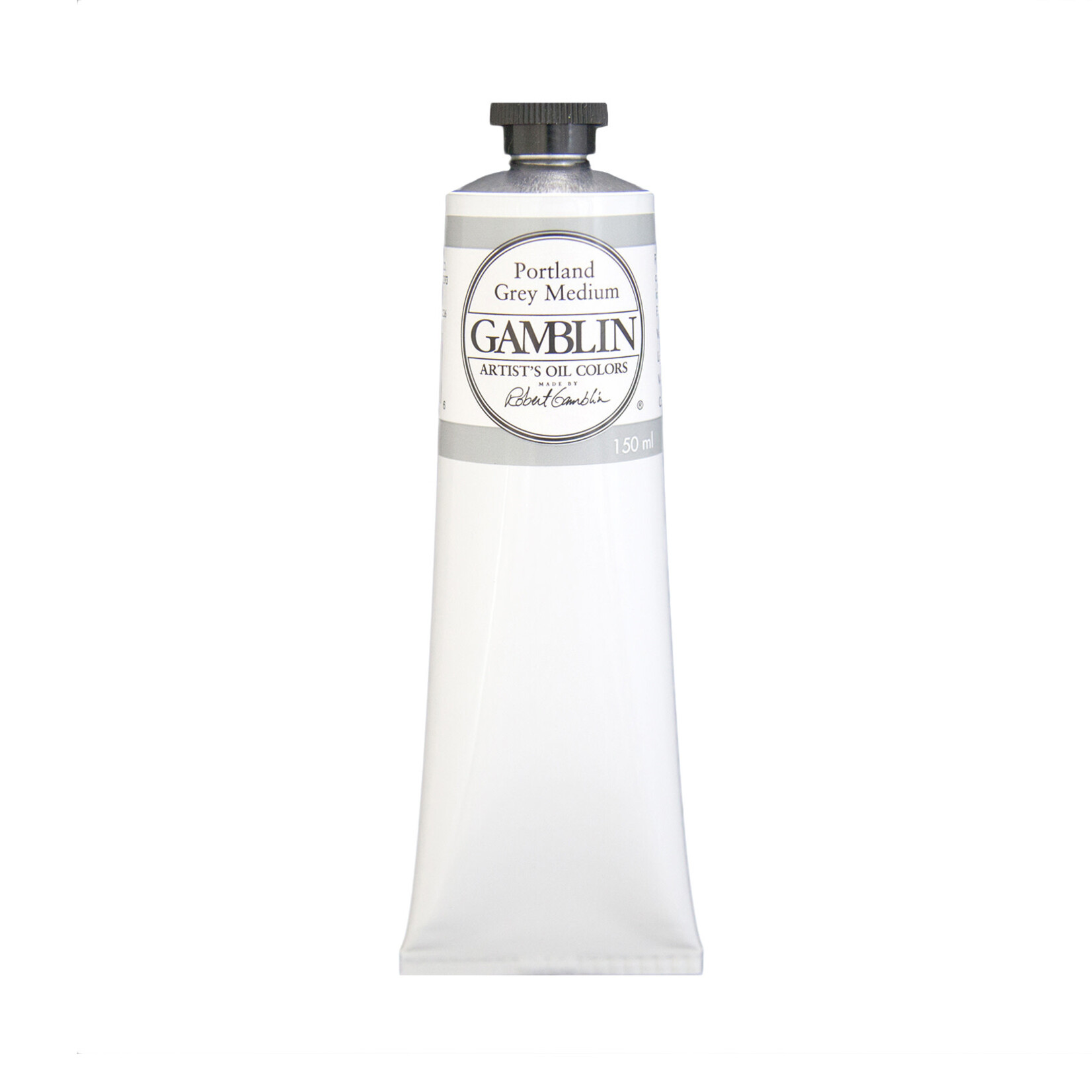 Gamblin Art Oil 150 ml Portland Grey Medium