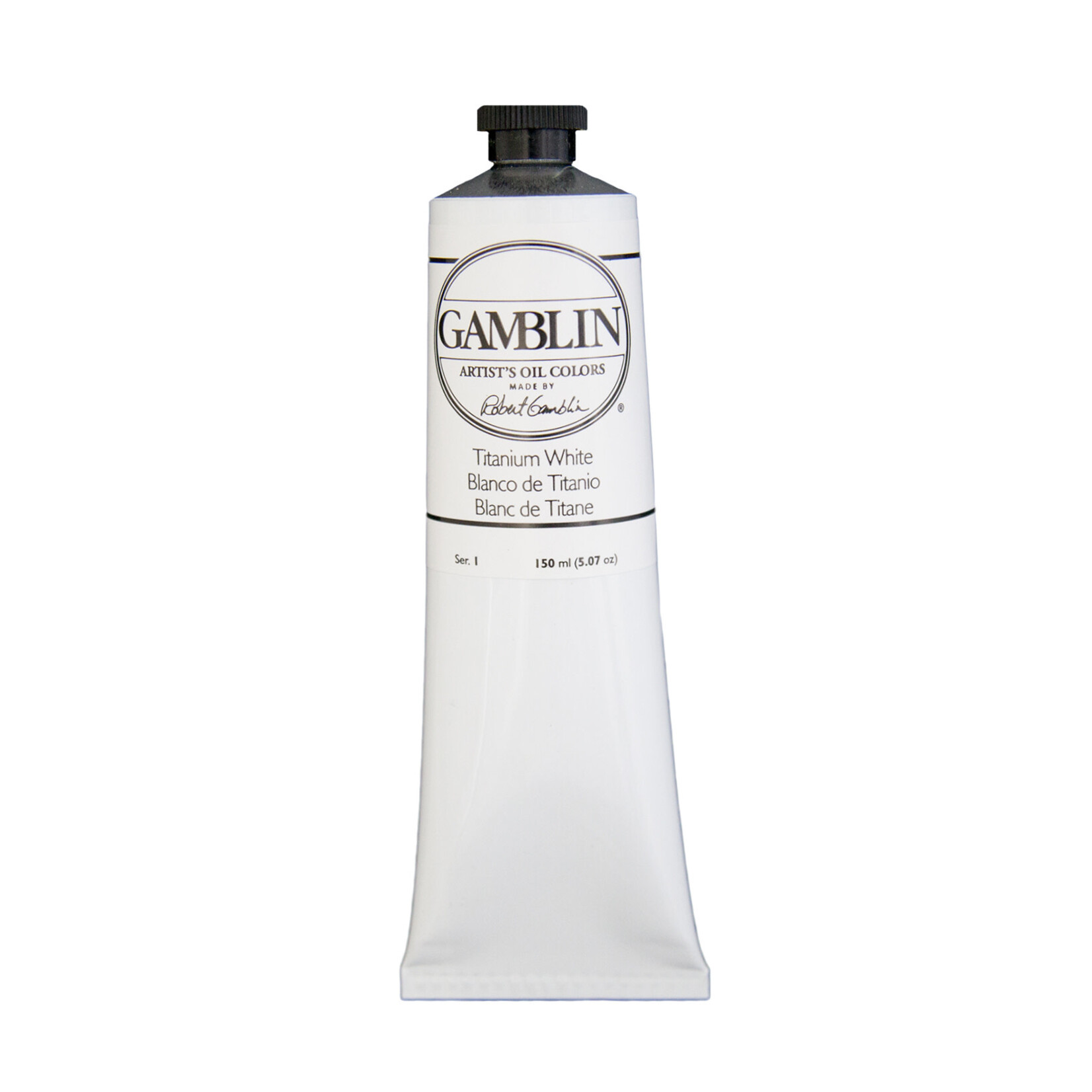 Gamblin Art Oil 150 ml Titanium White