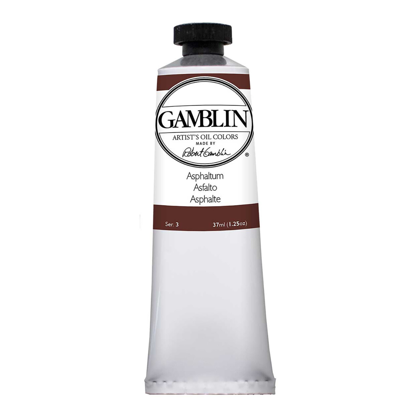 Gamblin Art Oil 37 ml Asphaltum