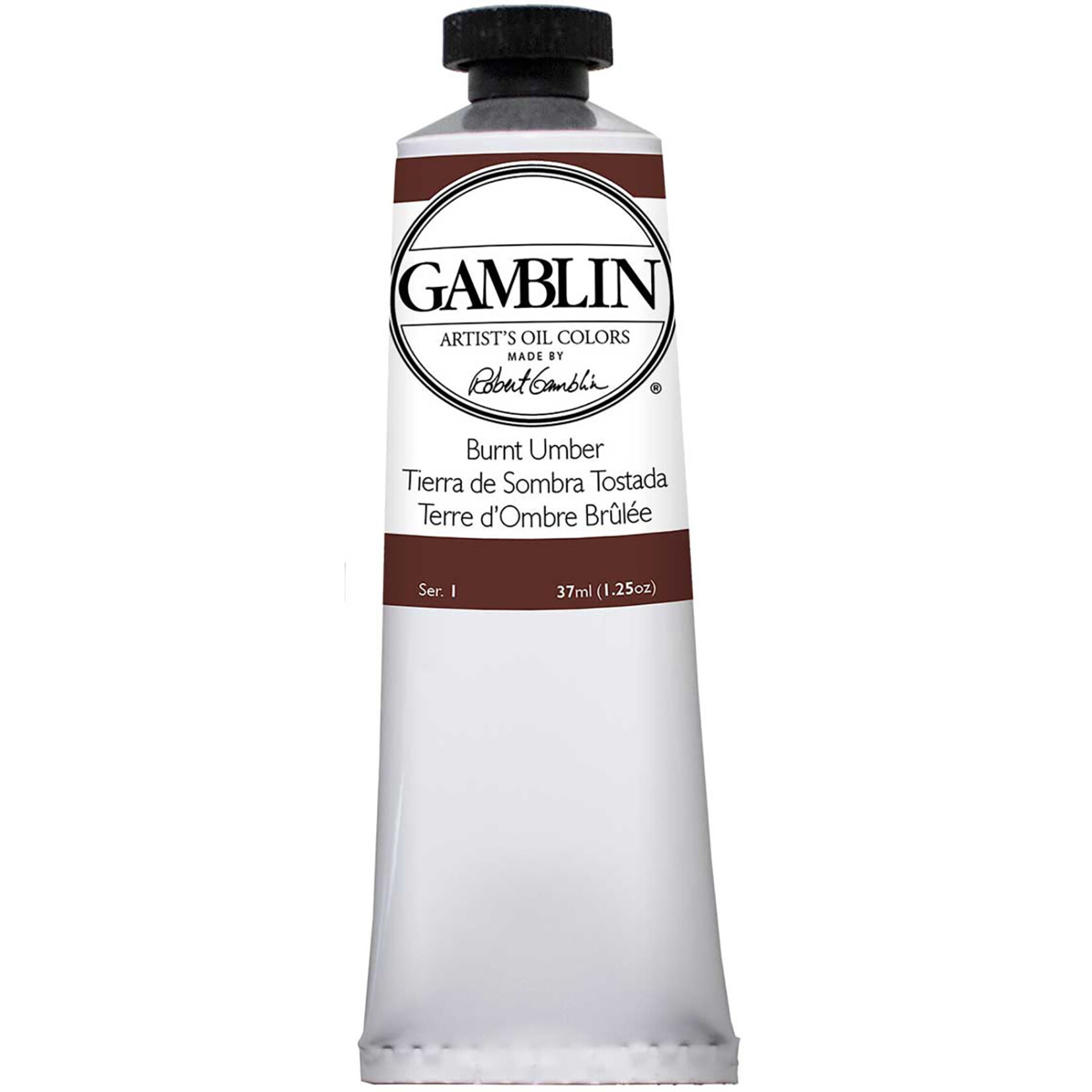 Gamblin Art Oil 37Ml S1 Burnt Umber