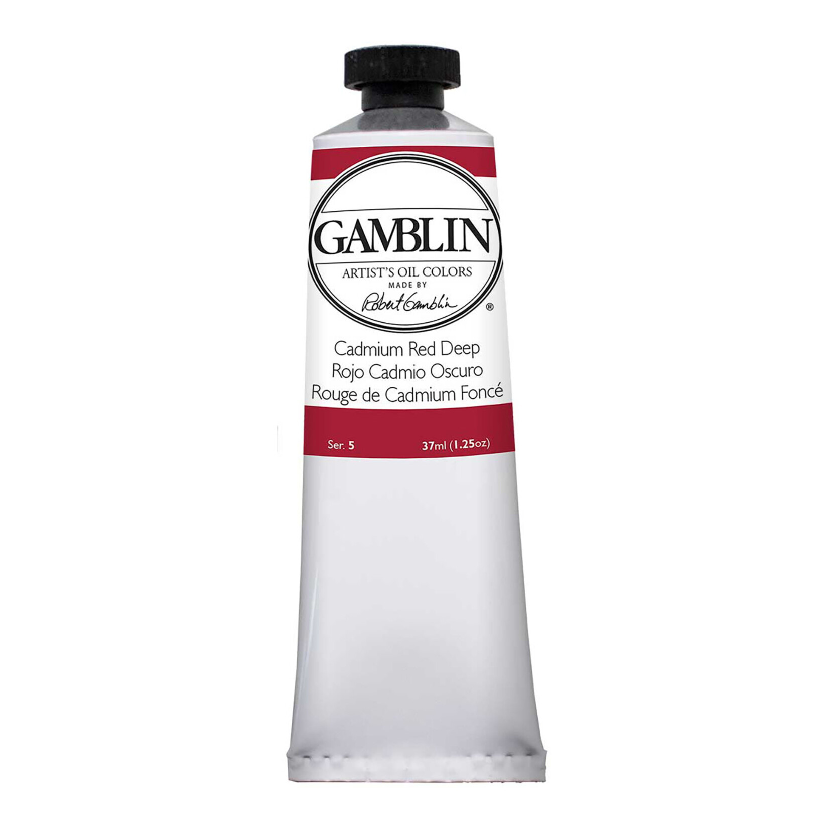 Gamblin Art Oil 37Ml S5 Cadmium Red Deep