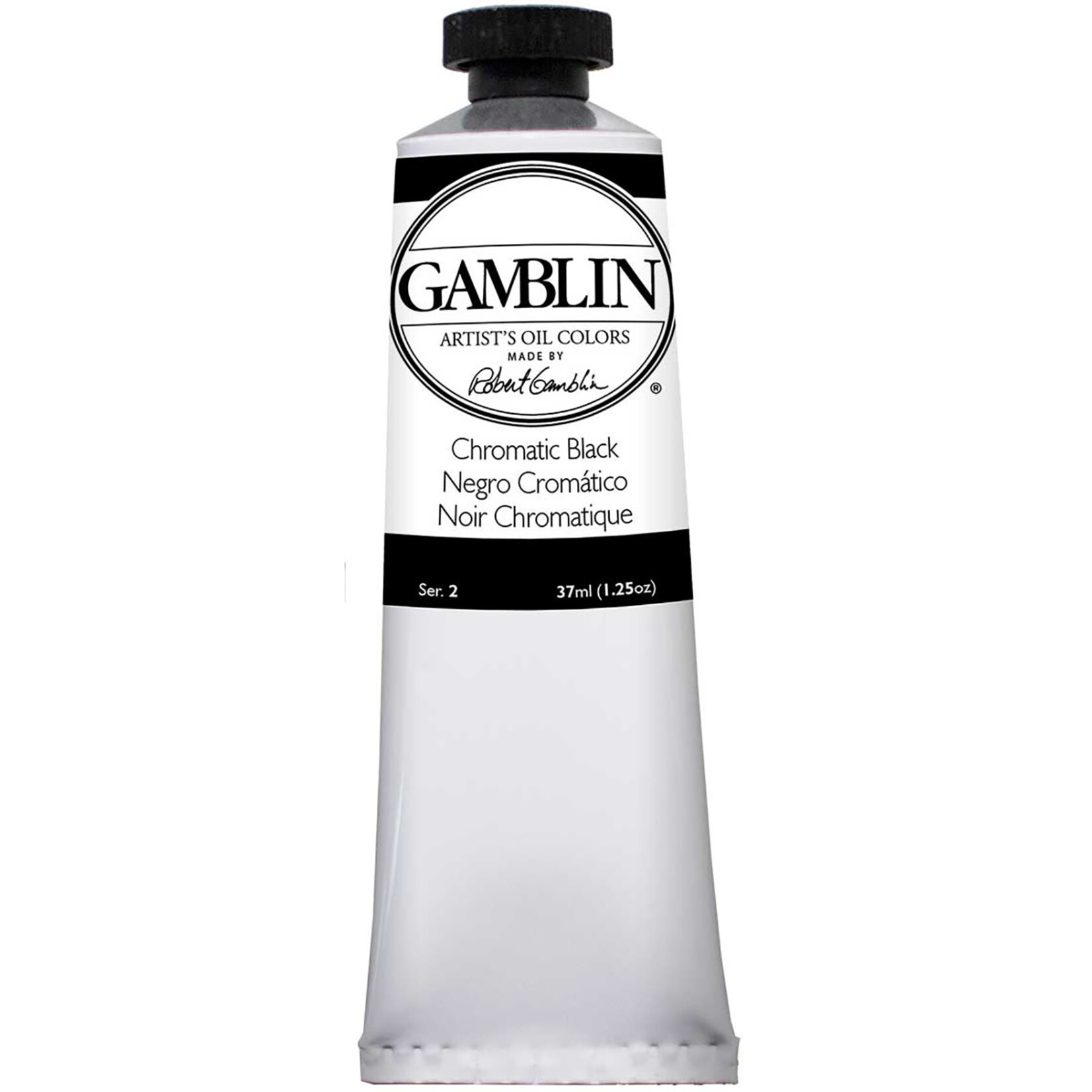 Gamblin Art Oil 37Ml S2 Chromatic Black