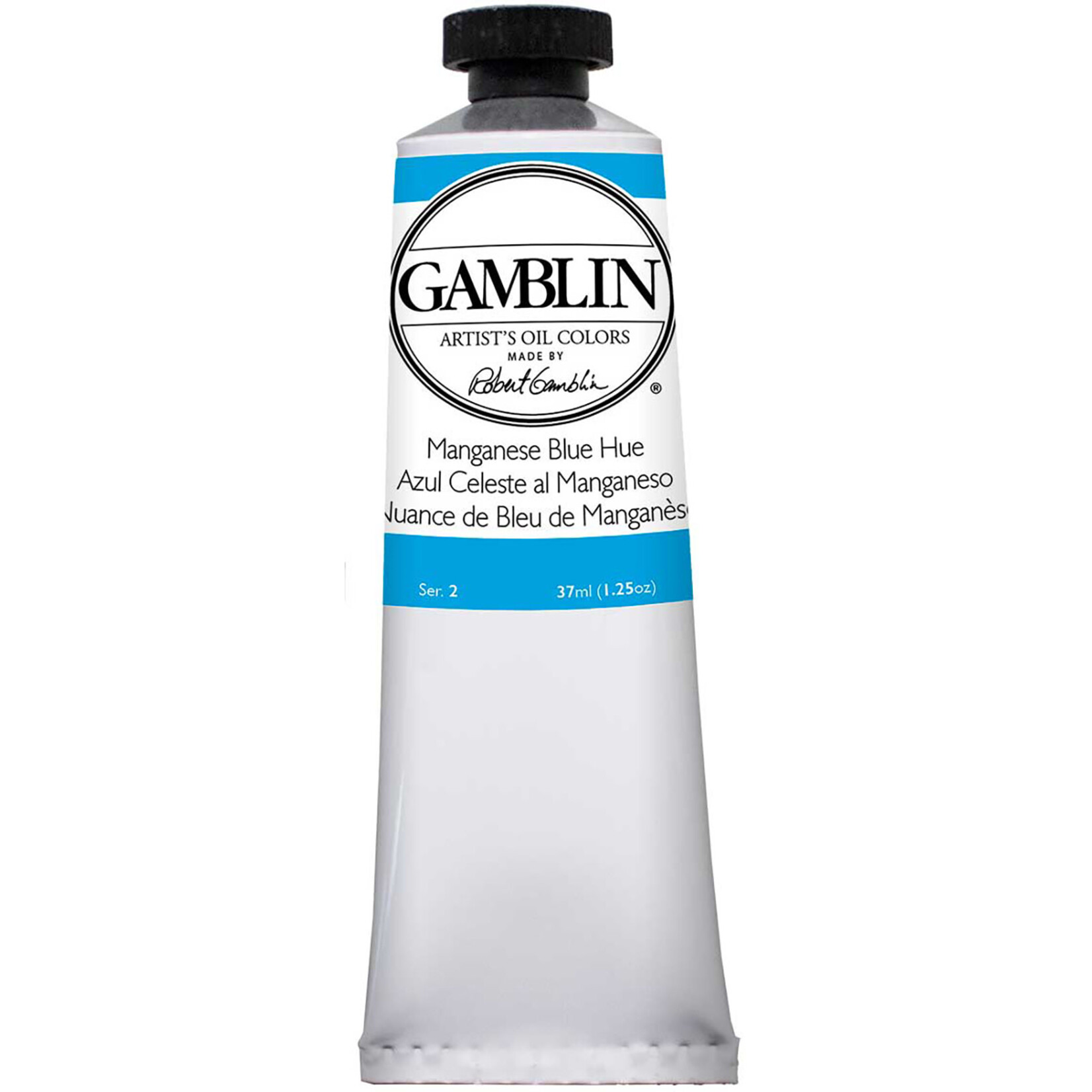 Gamblin Art Oil 37Ml Manganese Blue Hue