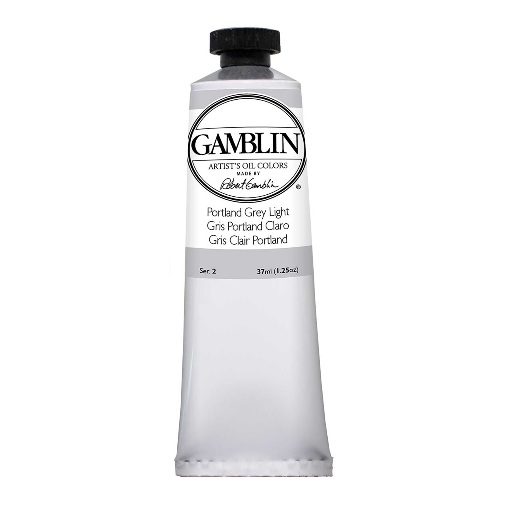 Gamblin Art Oil 37Ml S2 Portland Grey Light