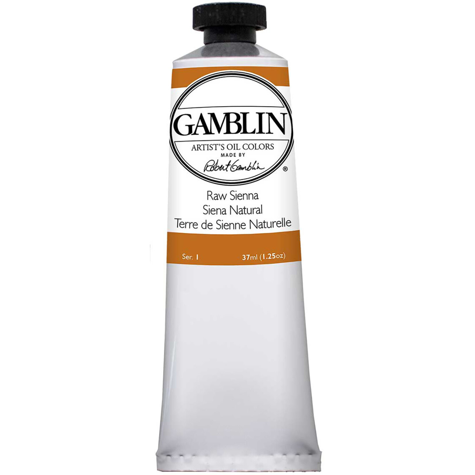 Gamblin Art Oil 37Ml S1 Raw Sienna