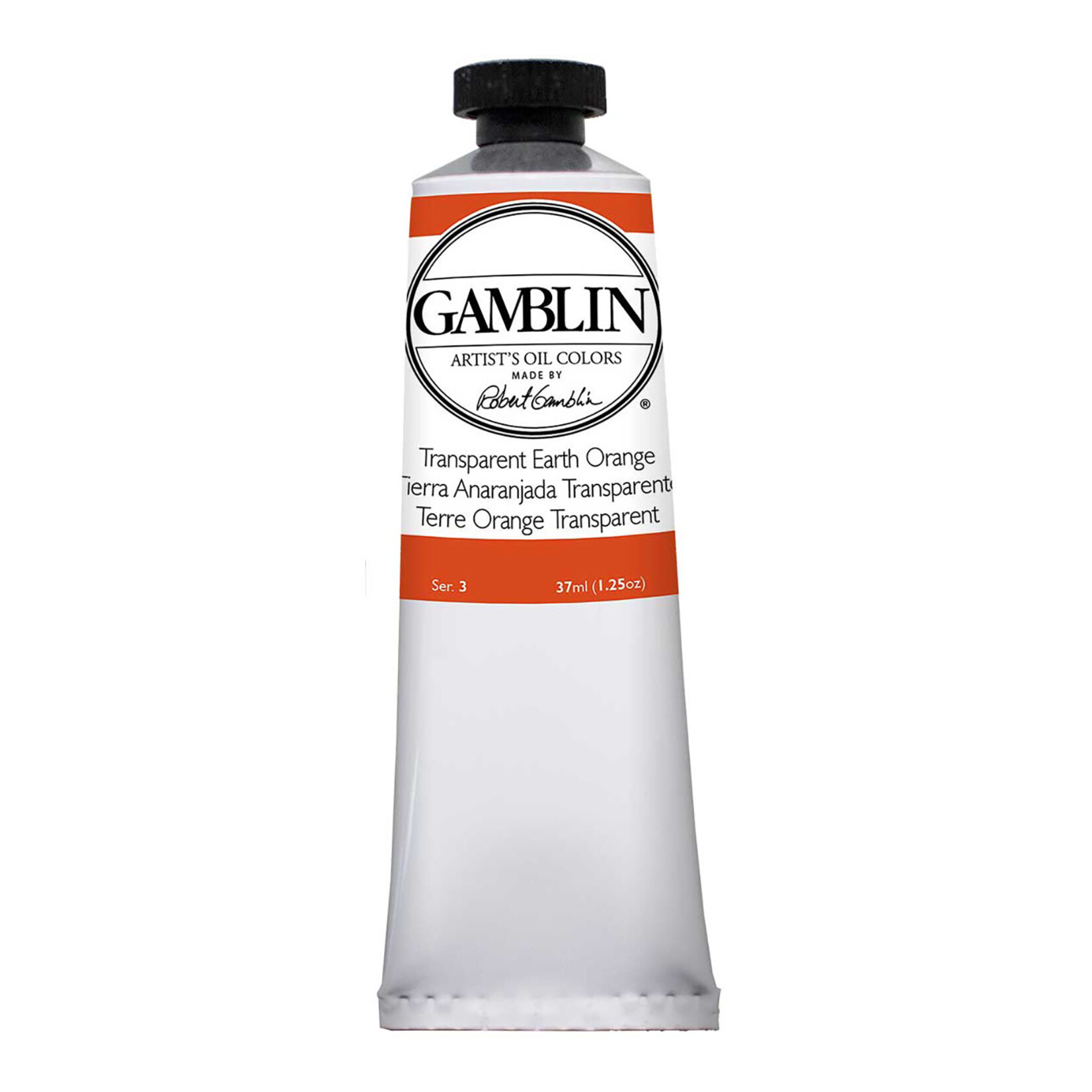 Gamblin Art Oil 37 ml Transparent Earth Orange