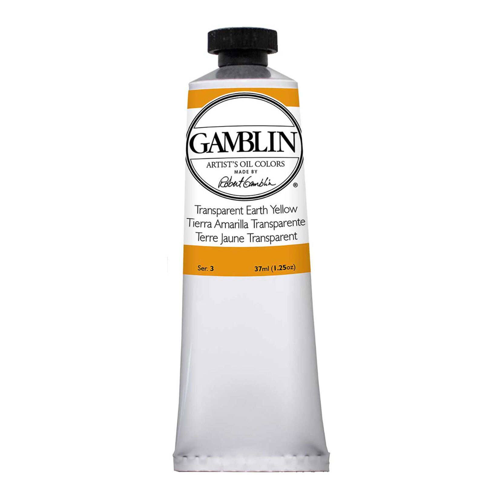 Gamblin Art Oil 37 ml Transparent Earth Yellow