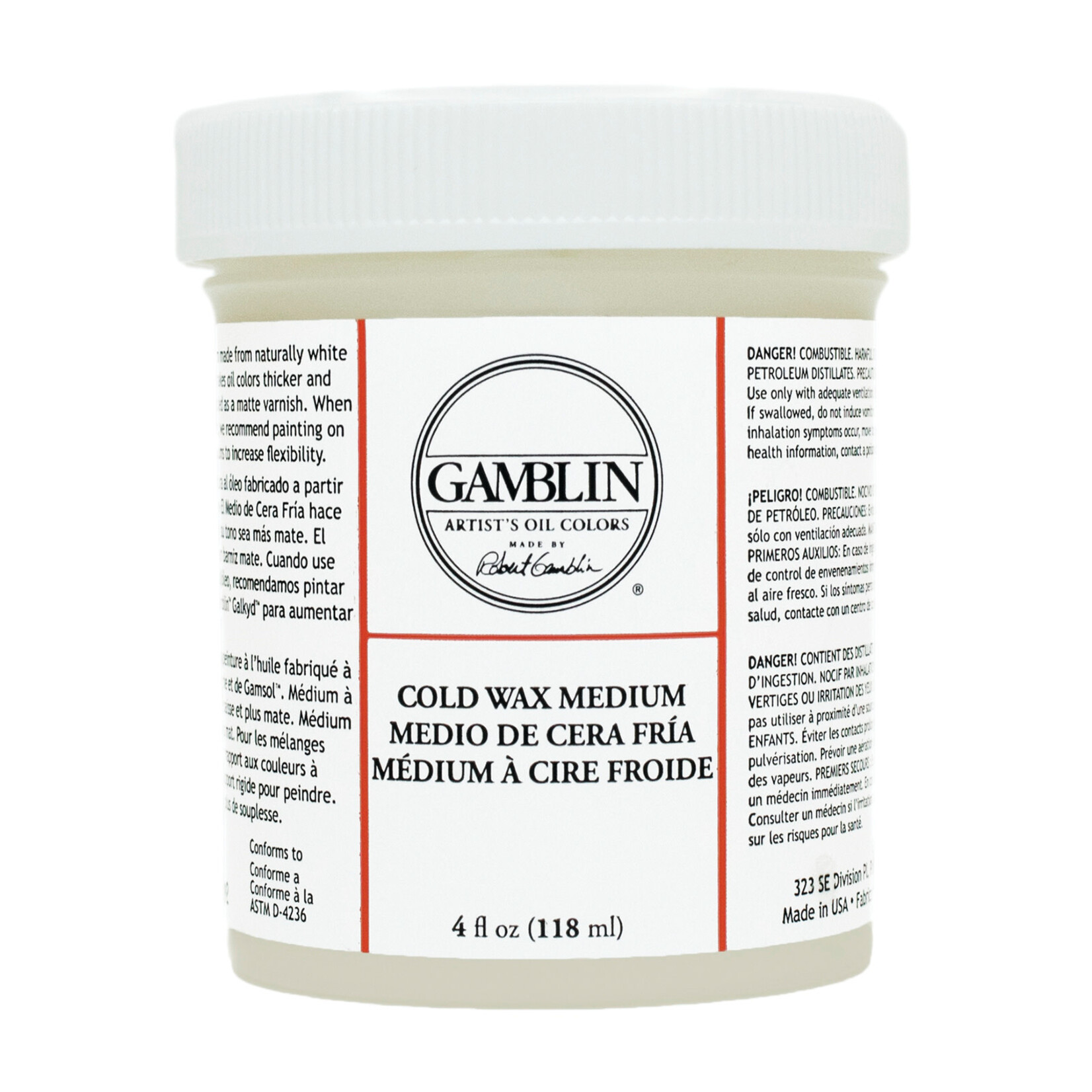 Gamblin Cold Wax Medium 4 Oz