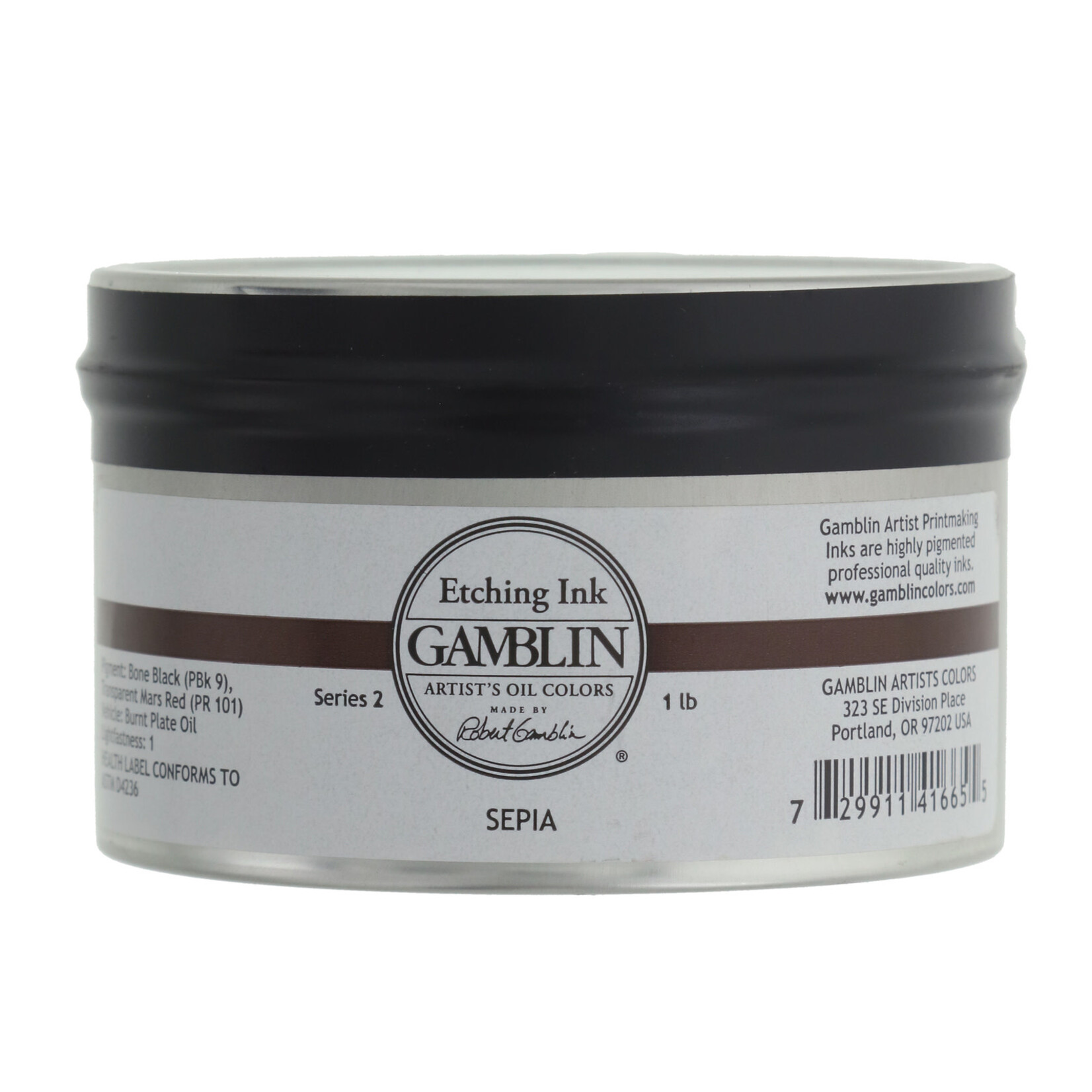 Gamblin Gamblin Etching Ink Sepia 1 lb