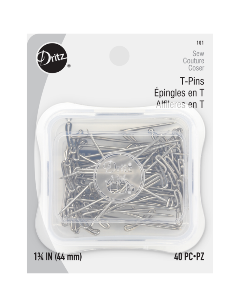 Dritz 40 T-Pins - Size 28