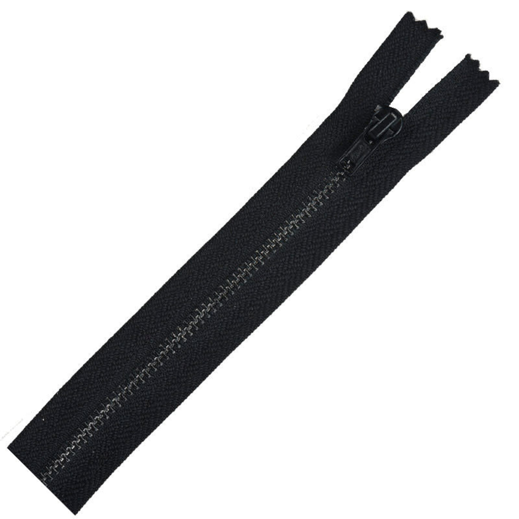 Metal All Purpose Zipper 14''Black