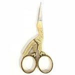 Allary Scissors Embroidery - Golden Stork