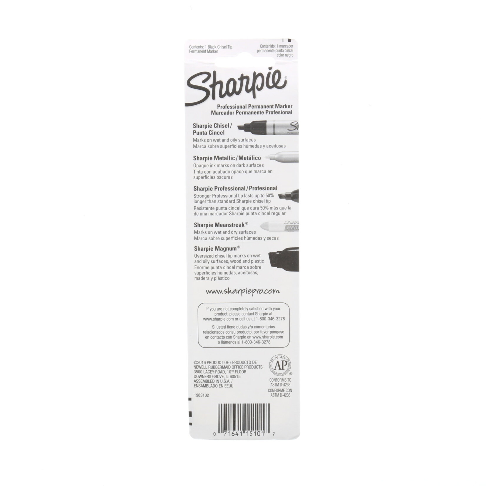 Sanford SHARPIE KING SIZE MKR BLK CD