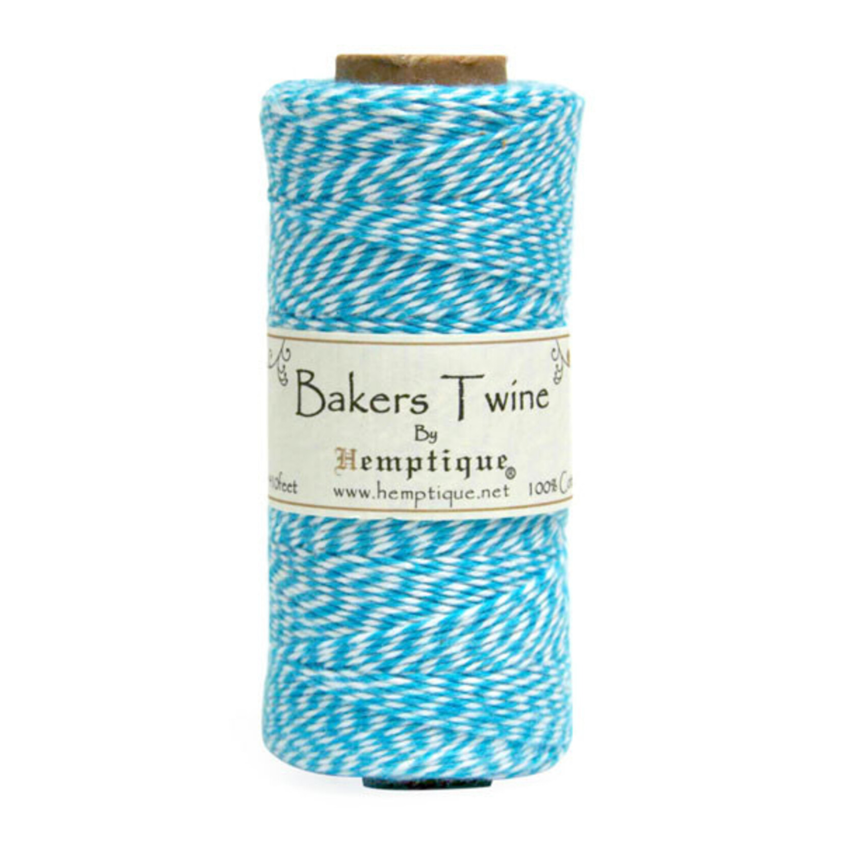 Hemptique Bakers Twine 410Ft Light Blue / White