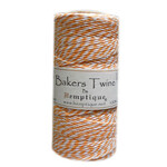 Hemptique Bakers Twine 410Ft Orange / White