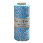 Hemptique Bakers Twine 410Ft Blue / White