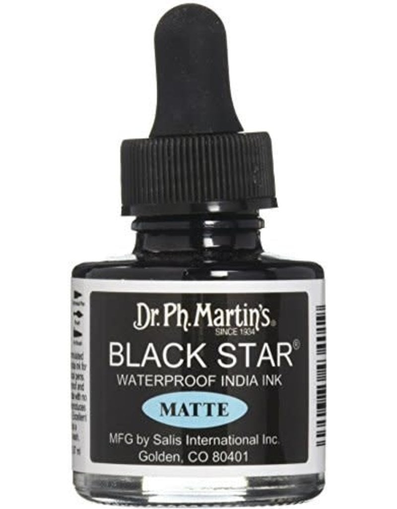 Dr Martin's Black Star India Ink