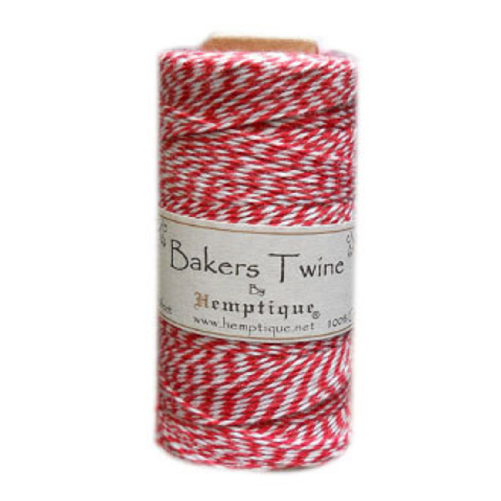 Hemptique Bakers Twine 410Ft Red / White