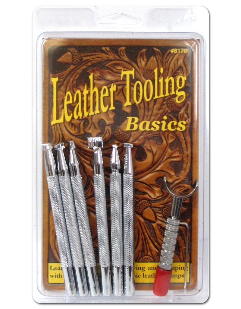 Basic Leather Tooling Set W/Knife - MICA Store